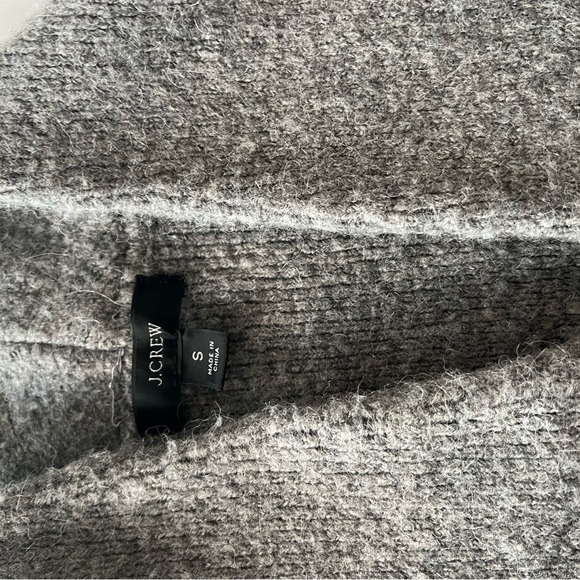 J. Crew Cocoon Sweater Blazer Jacket Grey Cardigan Cozy - Picture 15 of 16